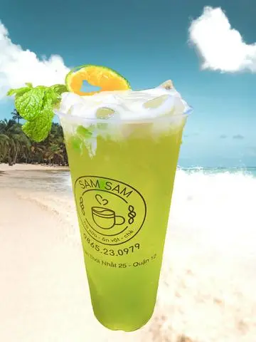 Hình ảnh Trà táo xanh kiwi