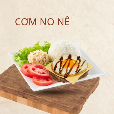 Hình ảnh Cơm Bò Trứng Phô Mai