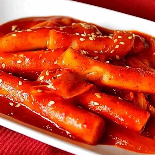 Hình ảnh Tokbokki sốt cay