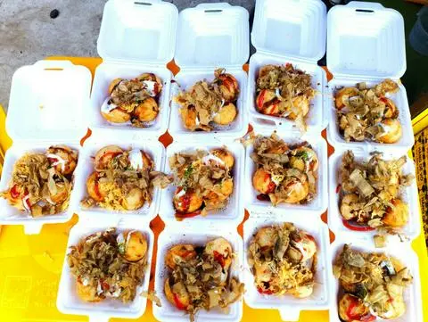 Hình ảnh Set 4 viên Takoyaki Thập Cẩm 