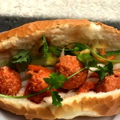 Hình ảnh Bánh mì xíu mại