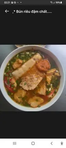 Hình ảnh Bún riêu ngon đậm chất