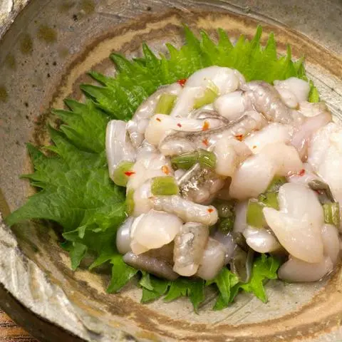 Hình ảnh Bạch tuộc ngâm mù tạc - Tako wasabi 50gr