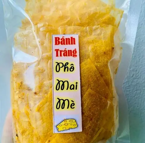 Hình ảnh Bánh Tráng Phô Mai Mè - Hảo béo ngọt Nên thử món này