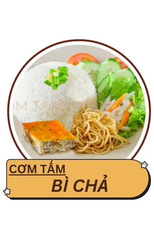 Hình ảnh Cơm bì chả