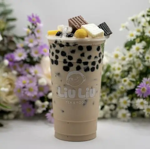 Hình ảnh Trà sữa full topping truyền thống
