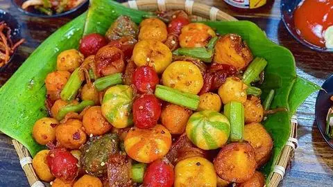 Hình ảnh Combo Cá Viên Chiên Mắm Tỏi (Lớn)