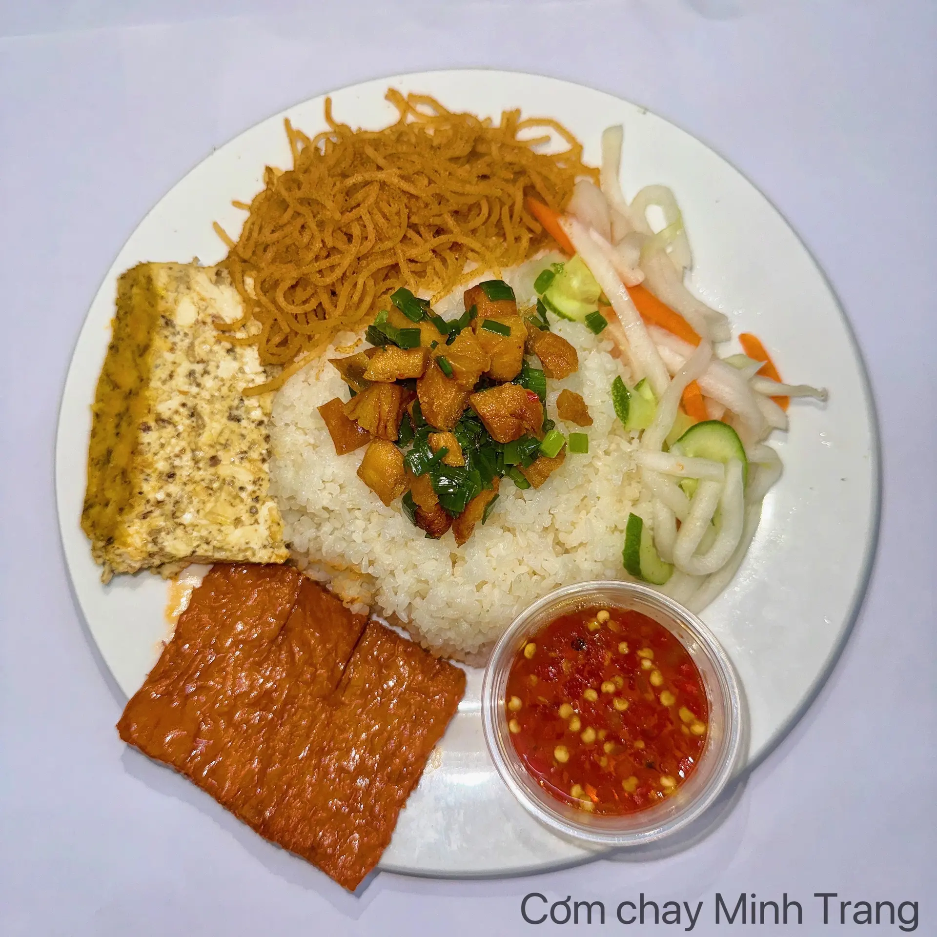 Hình ảnh Cơm tấm chay đặc biệt
