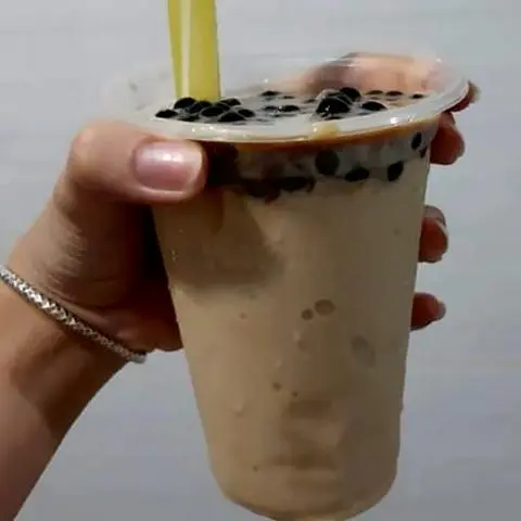 Hình ảnh Bánh flan xay phô mai viên trân châu