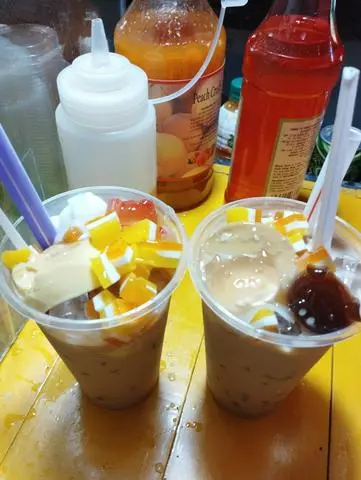 Hình ảnh trà sữa  full topping