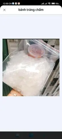 Hình ảnh Bánh tráng chấm