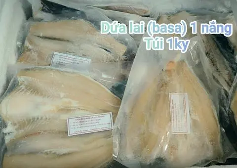 Hình ảnh Dứa lai ( basa) phơi 1 nắng. túi 1ký