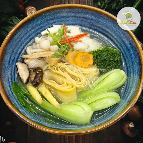 Hình ảnh Hoành Thánh Lá Chay