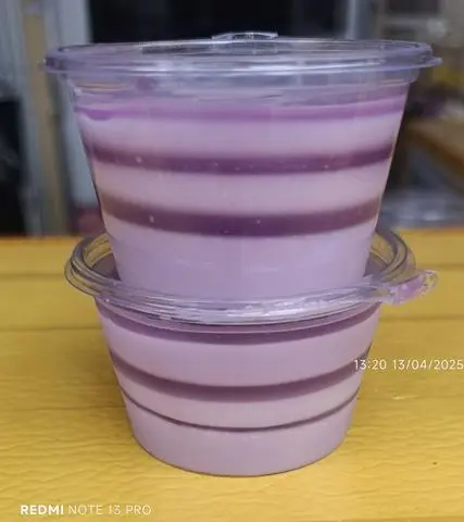 Hình ảnh rau câu khoai môn 