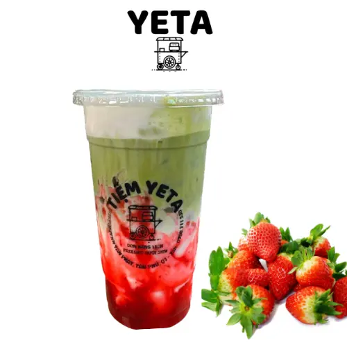 Hình ảnh Matcha Latte Dâu