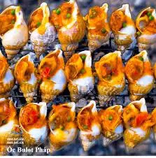 Hình ảnh ốc bulot nướng mắm ớt