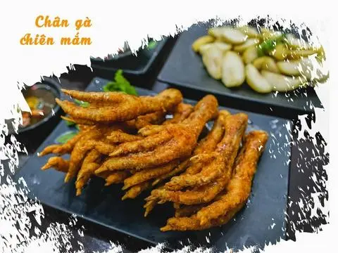 Hình ảnh 5 Chân Gà Chiên Mắm Có Xương