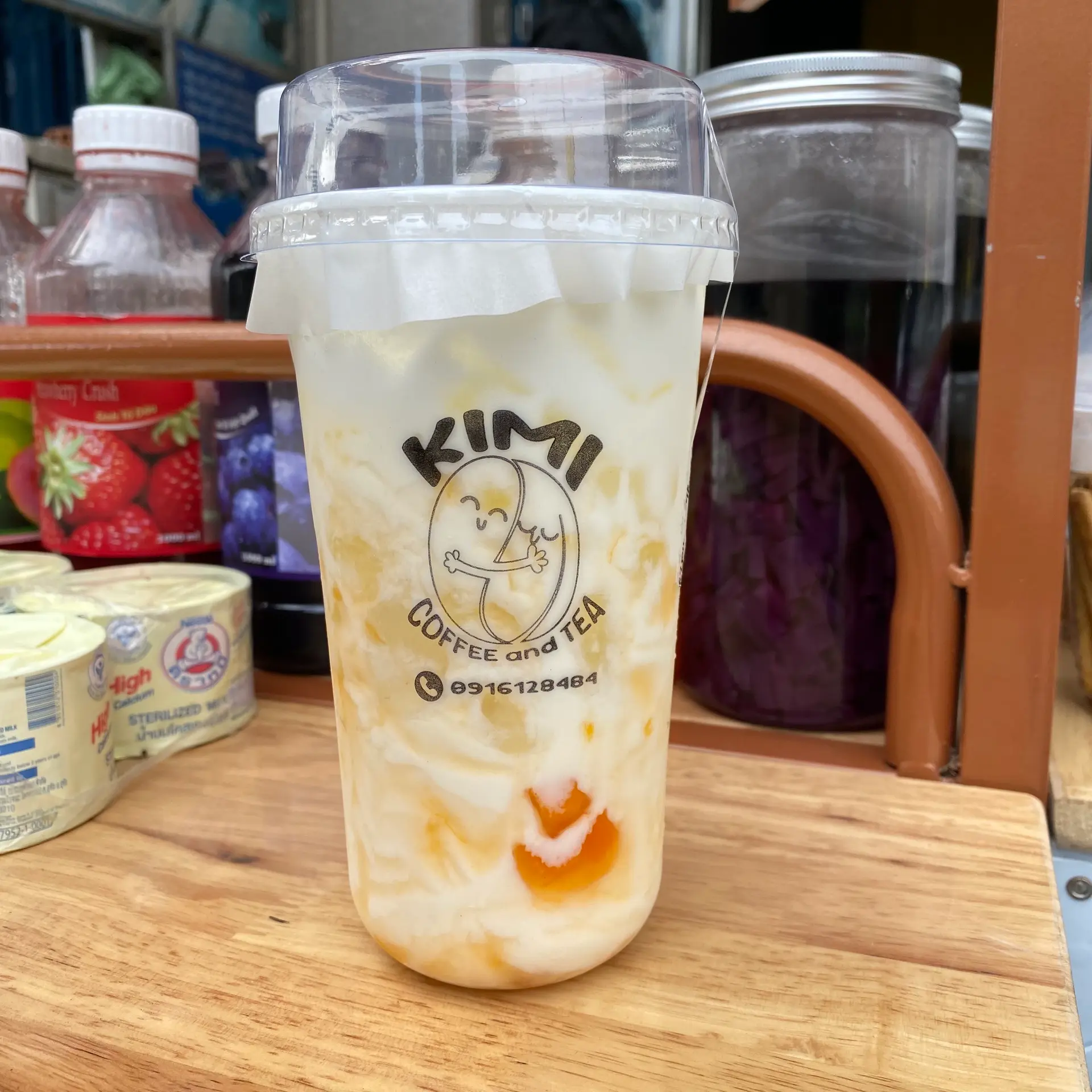 Hình ảnh Sữa chua xòai kèm thạch 700ml