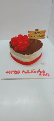 Hình ảnh Bánh Kem Tiramisu trái tim