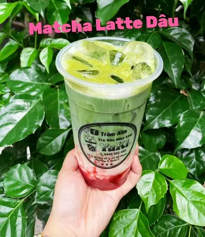 Hình ảnh Matcha Latte Dâu