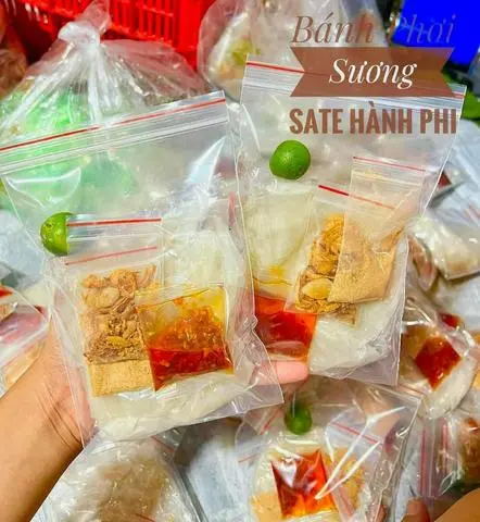Hình ảnh [Mua 6 Tặng 1] Bánh Tráng Muối Nhuyễn Sa Tế Hành Tắc - S4