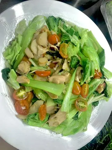 Hình ảnh Mì xào giòn chay