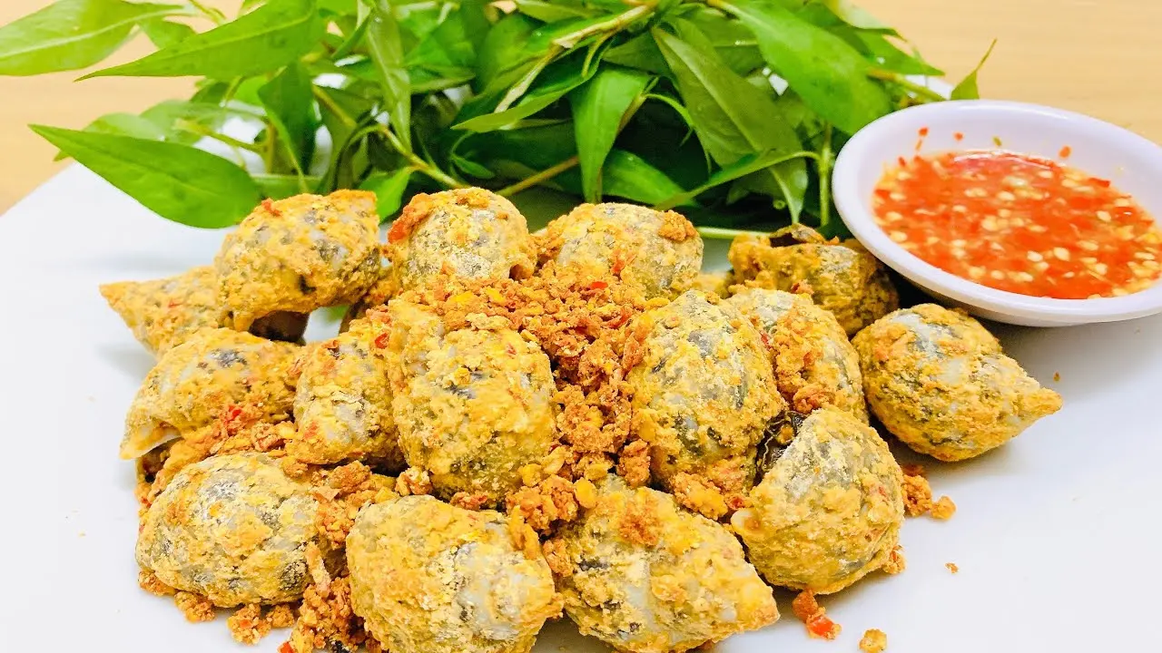 Hình ảnh ốc hương rang muối 