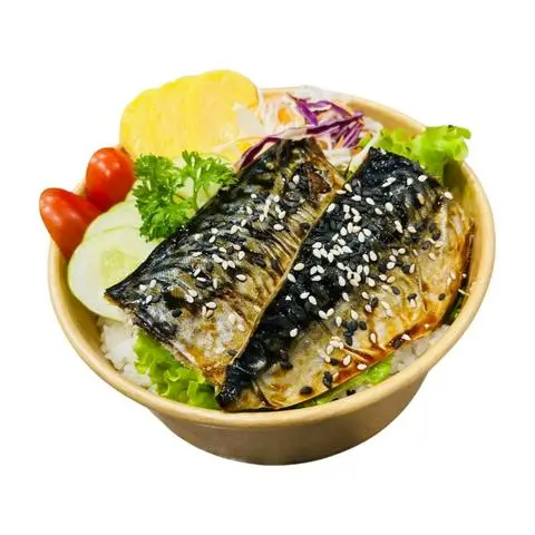 Hình ảnh Cơm Cá Sapa Nướng Teriyaki - Canh Rong Biển - Rong Biển Sốt Mè 30g