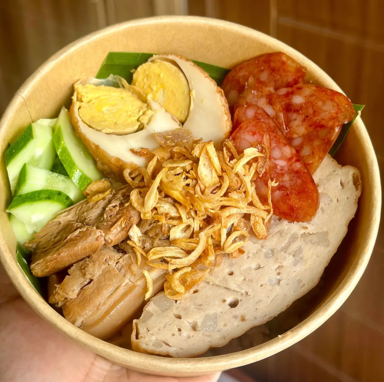 Hình ảnh Xôi mặn đặc biệt full topping