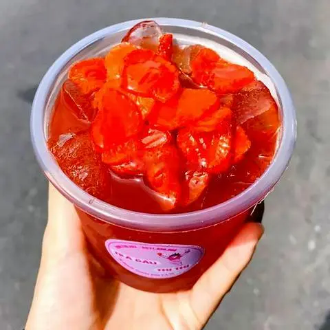 Hình ảnh Trà dâu tây