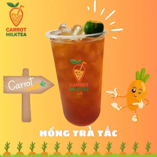 Hình ảnh Hồng trà tắc ly 700ml