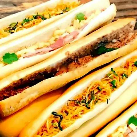 Hình ảnh Bánh mì que jambon