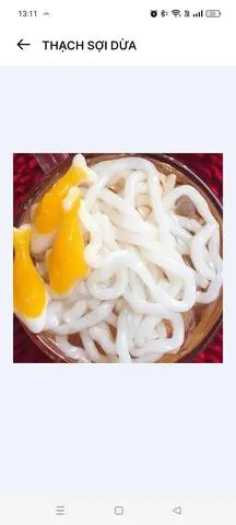 Hình ảnh Thạch sợi dừa 