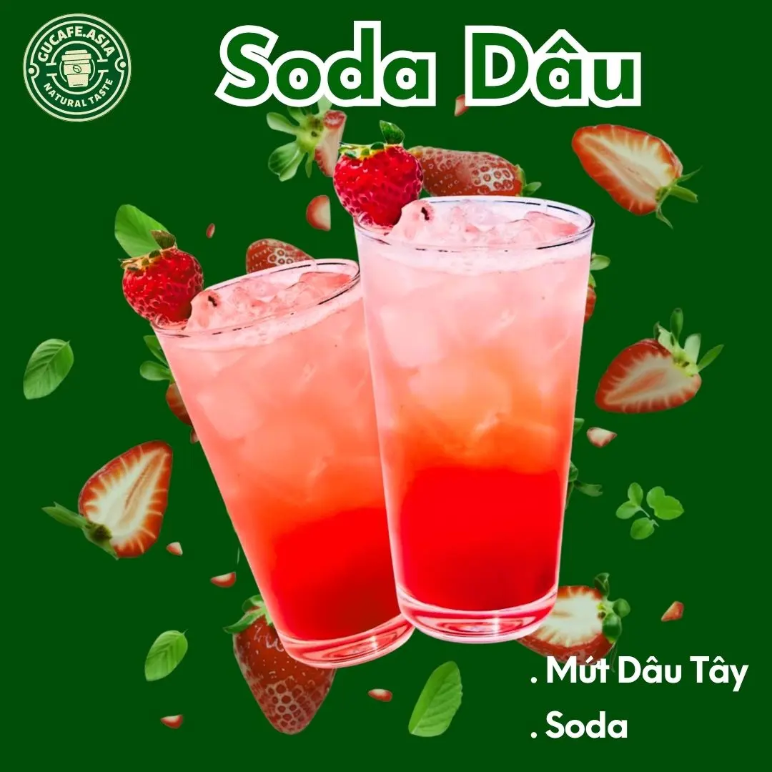Hình ảnh Gucafe - Soda Dâu