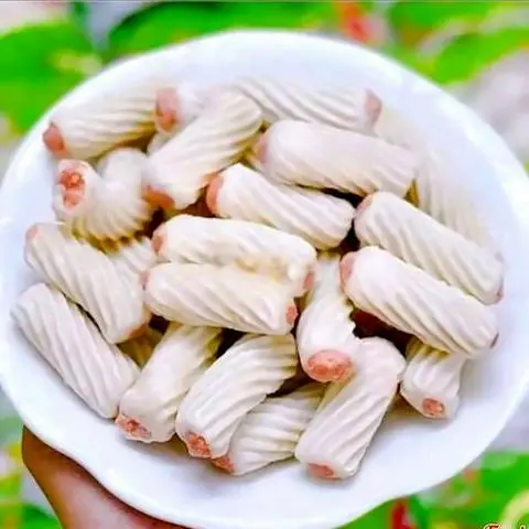 Hình ảnh Chả mực xoắn ống chiên giòn