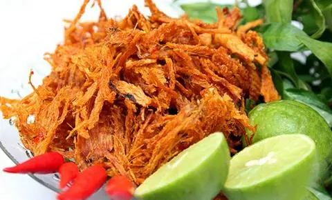 Hình ảnh Mực xé tẩm gia vị 100g