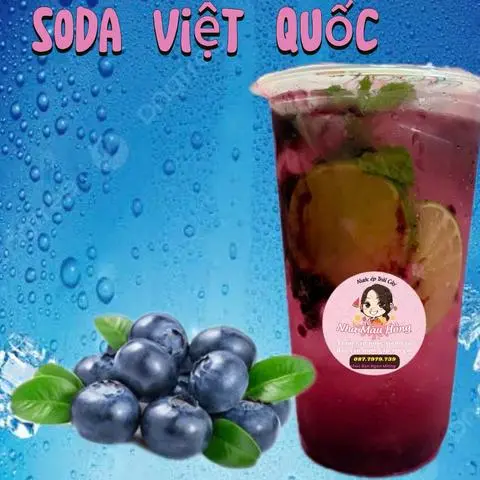 Hình ảnh Soda việt quất 700ml
