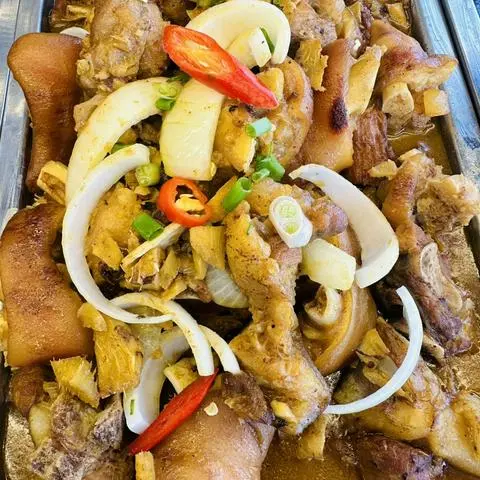 Hình ảnh Cơm chân gìo hầm sate 