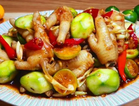 Hình ảnh CHÂN GÀ SẢ TẮC NHỎ 