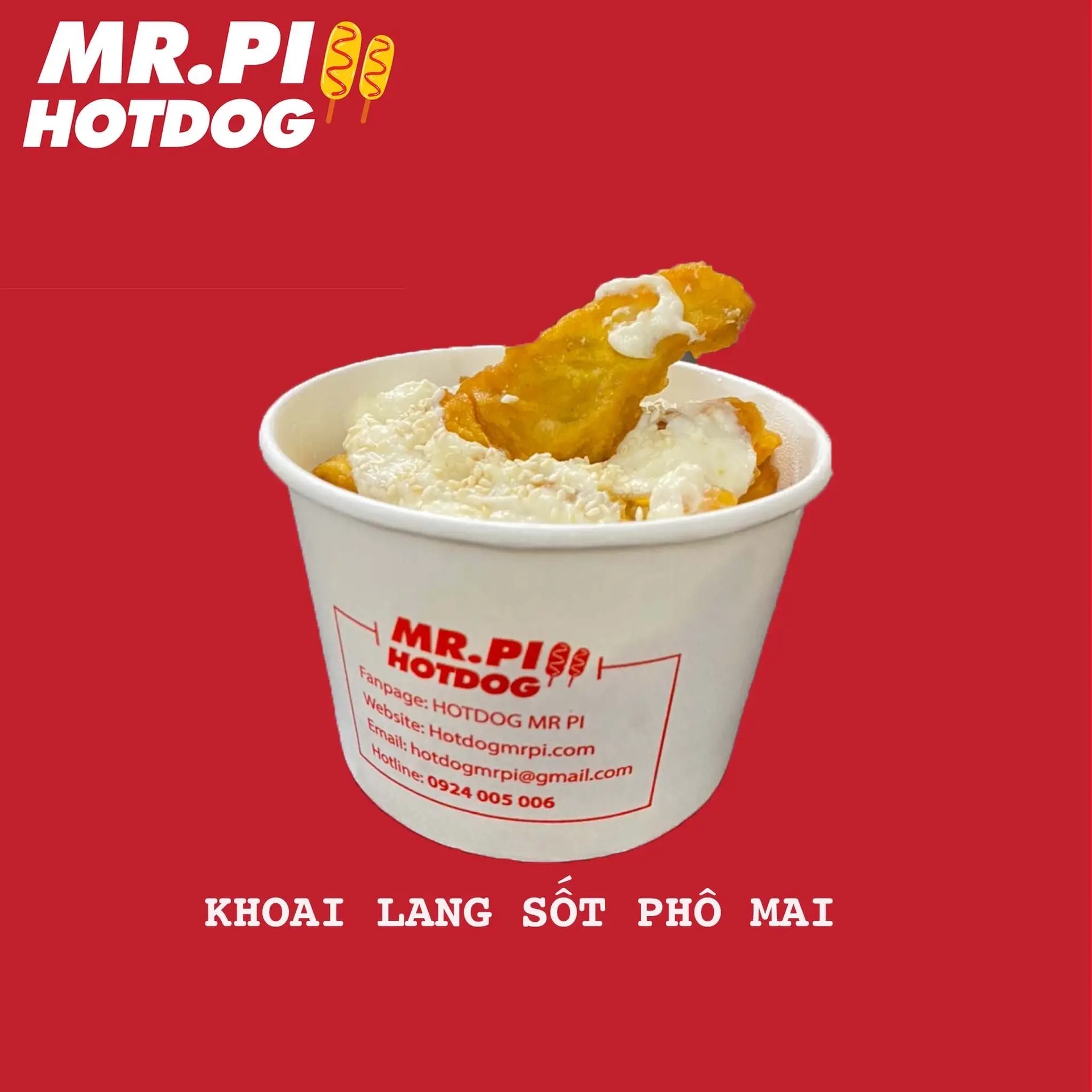 Hình ảnh KHOAI LANG SỐT PHÔ MAI