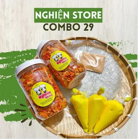 Hình ảnh Combo 2 hủ ruốc hành phi