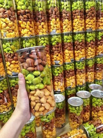 Hình ảnh Bánh Gấu Nhân Kem Mix 3 Vị(Hũ 400gr)