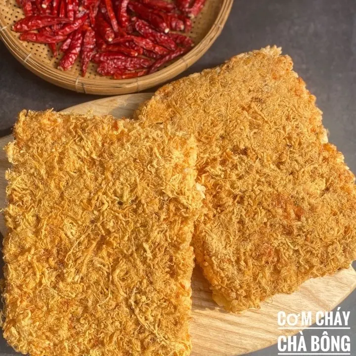 Hình ảnh cơm cháy chà bông 