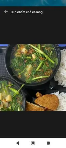 Hình ảnh Bún chấm chả cá lăng