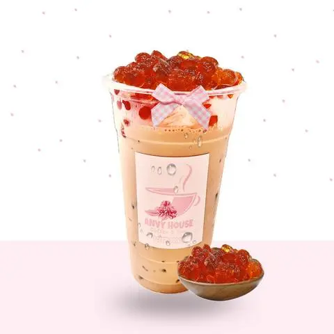 Hình ảnh Trà Sữa Trân Châu Caramel 700ml