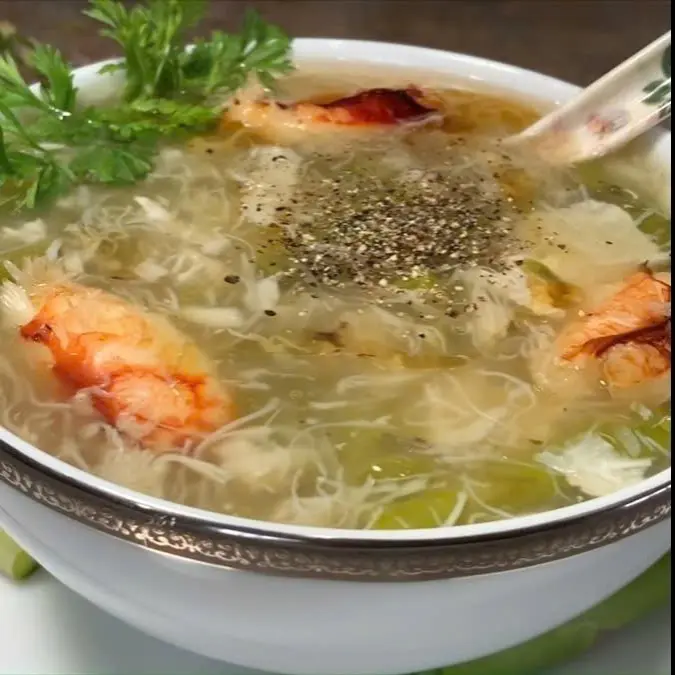 Hình ảnh súp đùi cua
