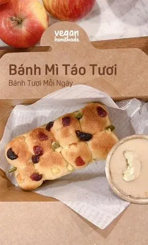Hình ảnh Bánh Mì Táo Tươi - Fresh Apple Bread