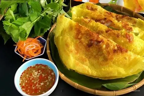 Hình ảnh Bánh Xèo Thịt
