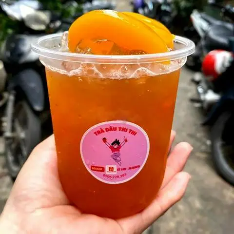 Hình ảnh Trà đào dầm
