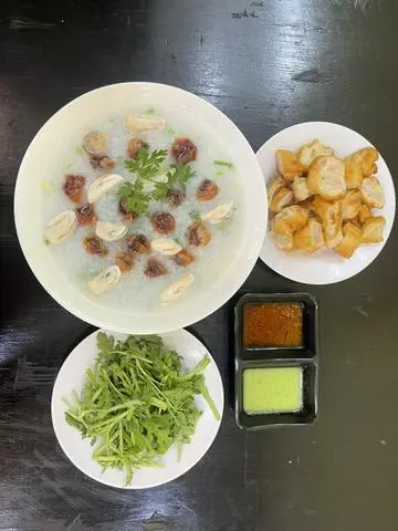 Hình ảnh Cháo sò huyết